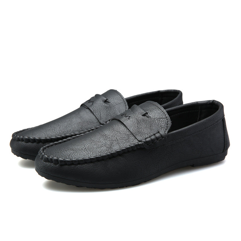 New Casual Summer Breathable Slip On Soft Soled Mens Shoes