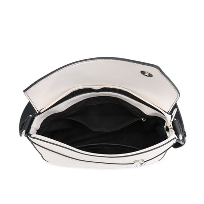 Small Women's Crossbody Bag with Square Purse and Geometrical Patchwork flapover crossbody purse
