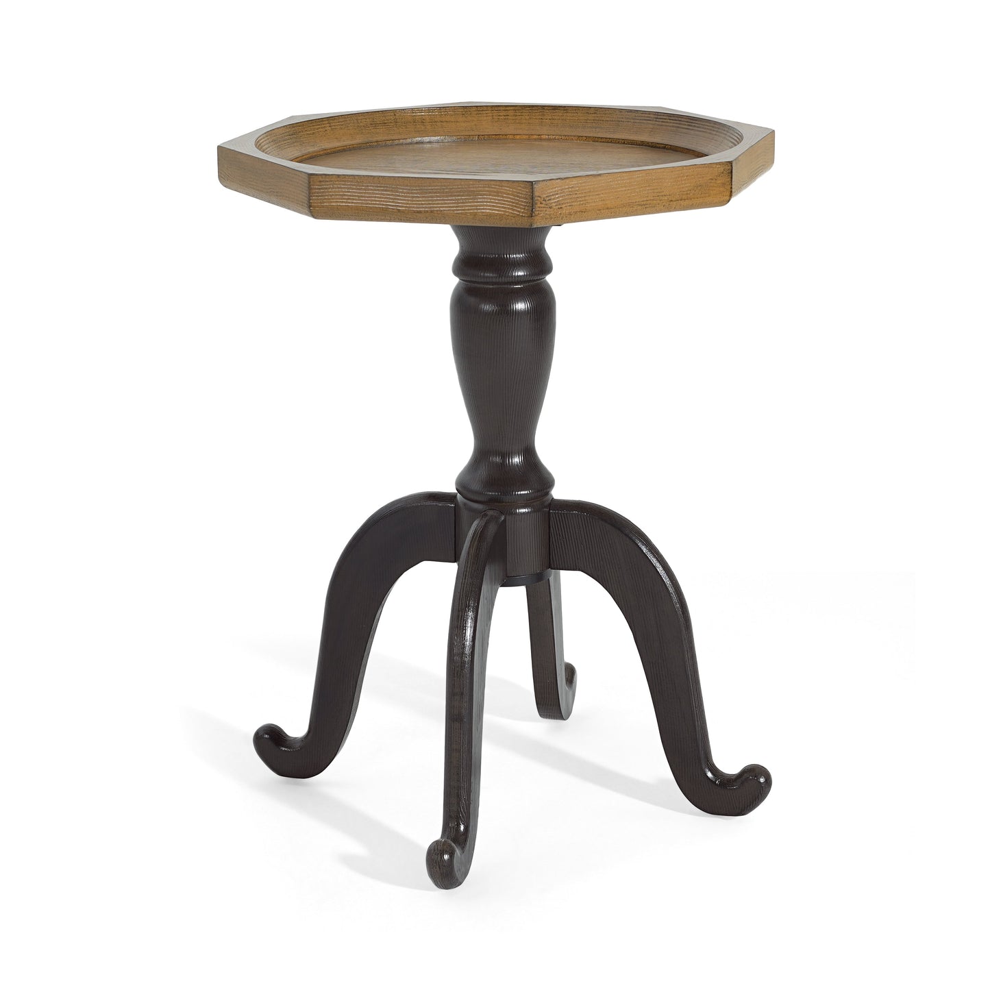 End Table (Natural + Black)