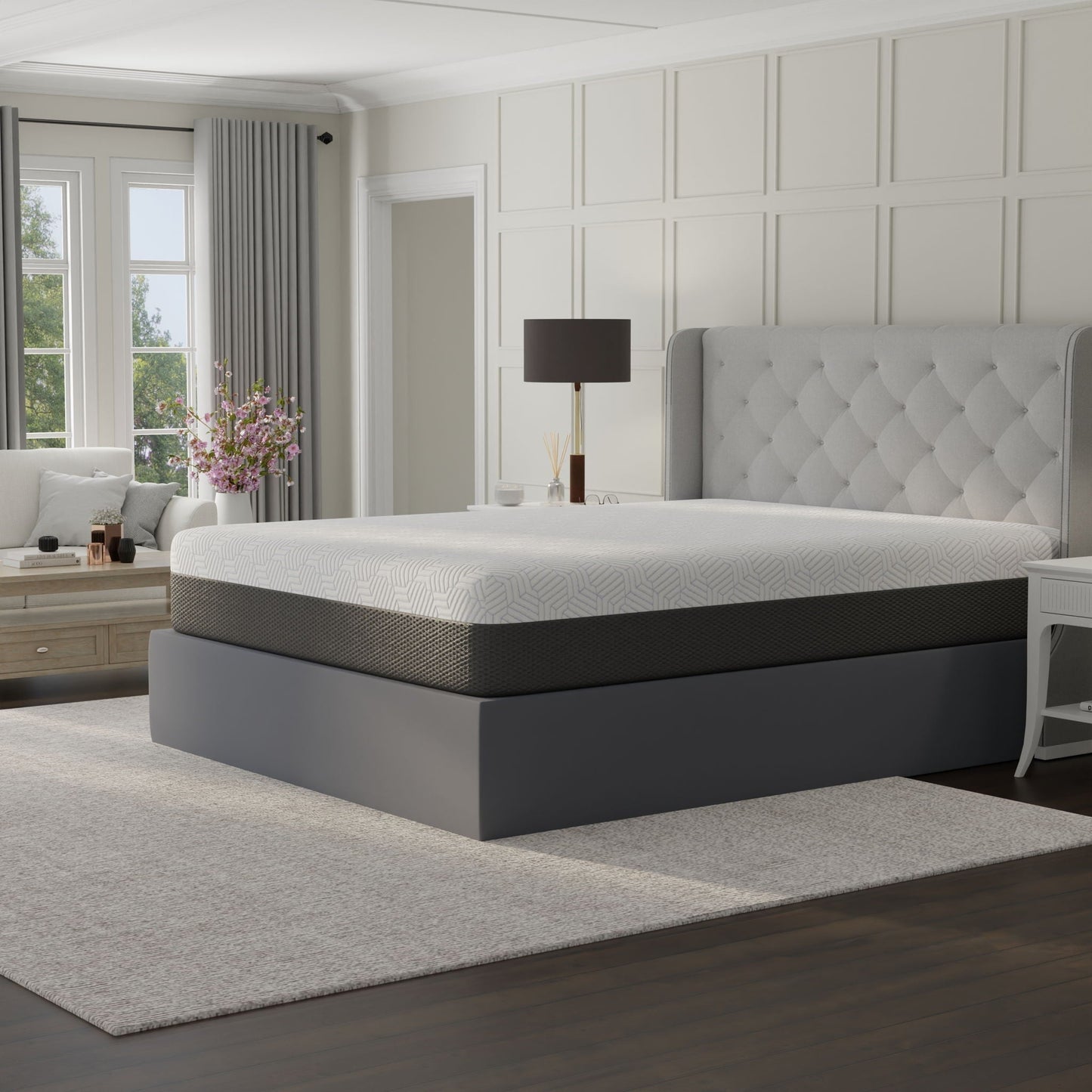 Pur Chill 12" Soft Mattress With Phase Change Cooling Fabric