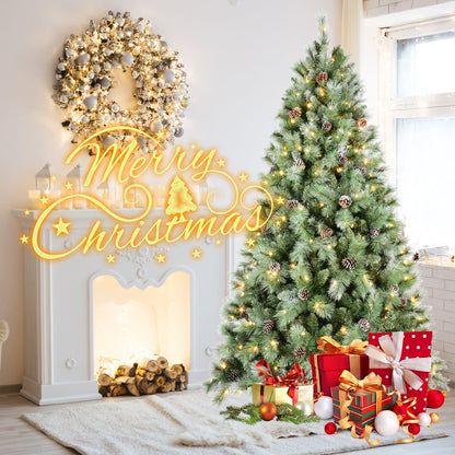 9FT Christmas Tree with 700 Warm Lights