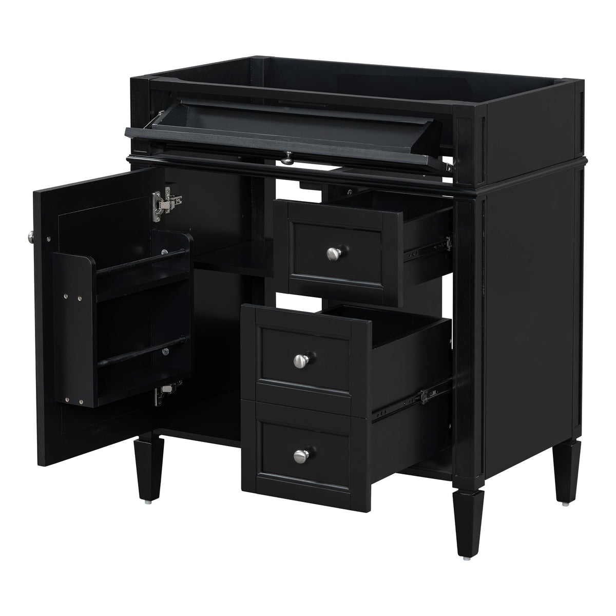 30'' Bathroom Vanity Without Top Sink