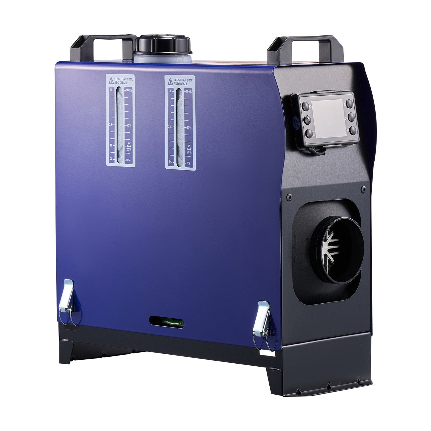 VEVOR Portable Diesel Air Heater 8KW DC 12V/24V with 1.3 Gal Tank