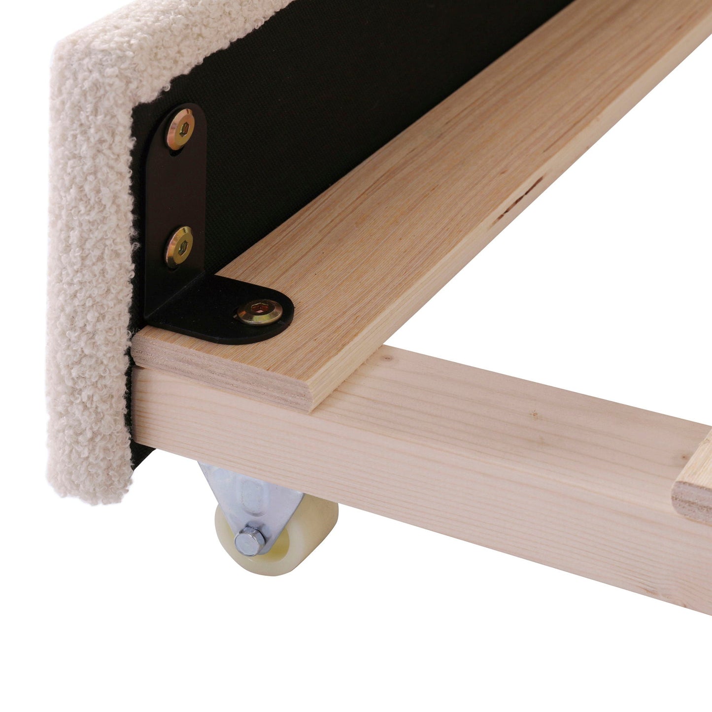 Upholstered Daybed With Storage Armrests, Trundle And Latest Integrated tooth Audio System
