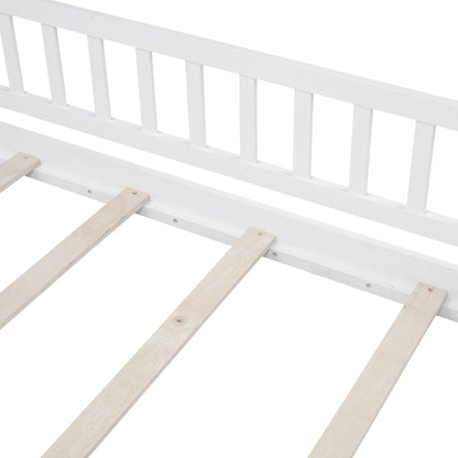 Bed House Bed Frame With Fence