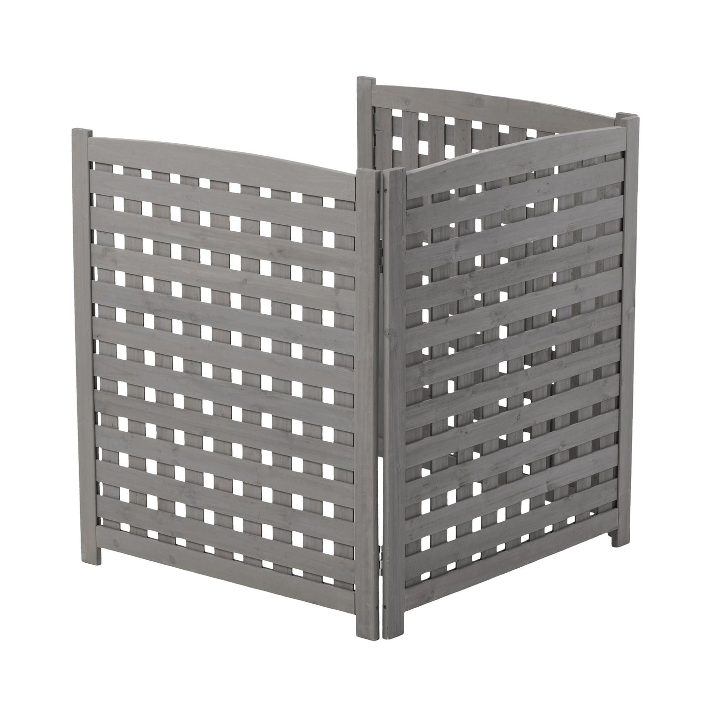 3 Panel Outdoor Air Conditioner Fence Screen