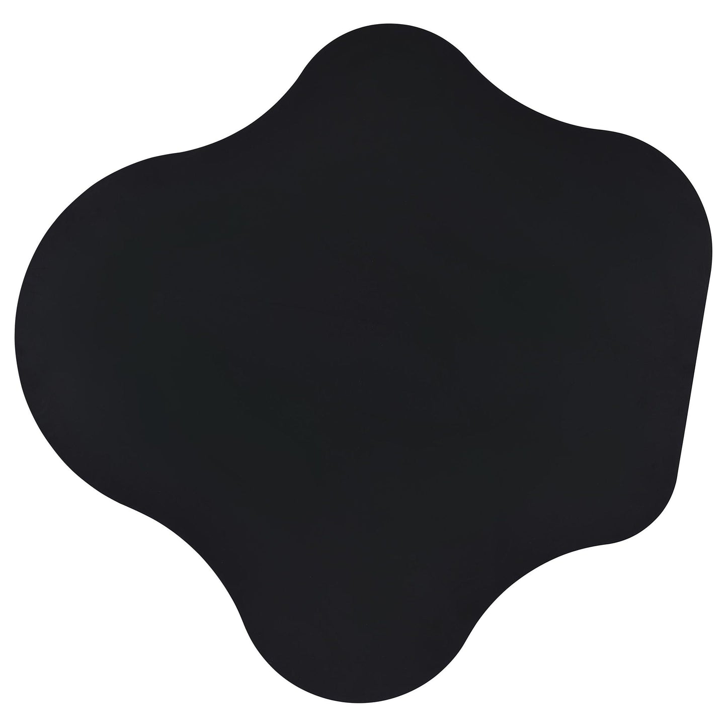 Fresno - Curved Cloud Shaped Bistro Bar Table Bar Table - Black