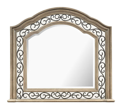 Marisol - Shaped Mirror - Fawn