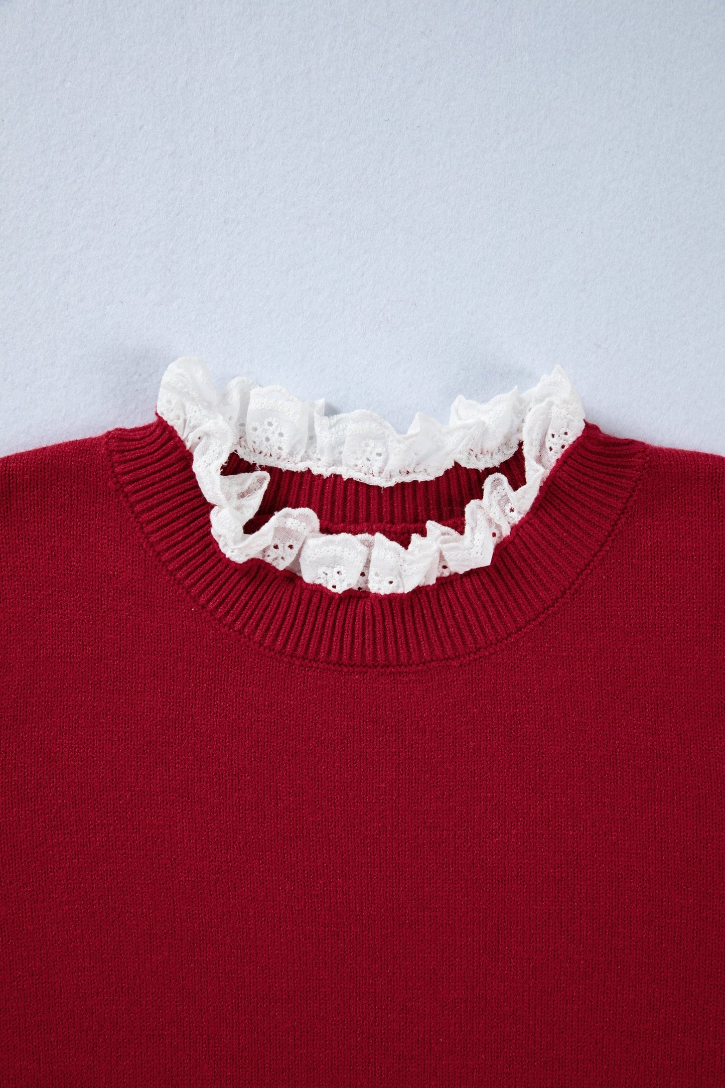 Brooklynn Patchwork Cuffs Loose Sweater