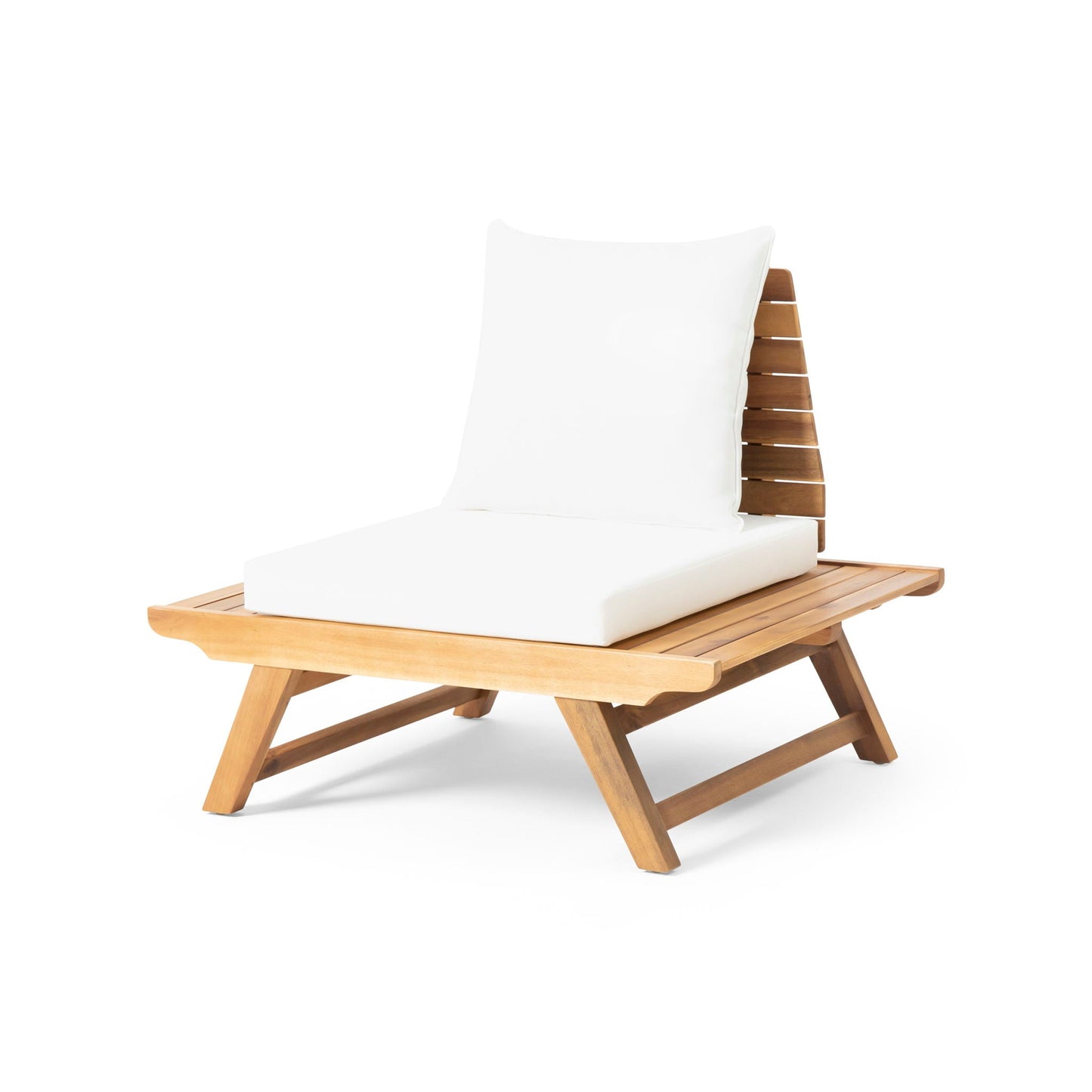 Sedona Outdoor Club Chair With Slatted Design