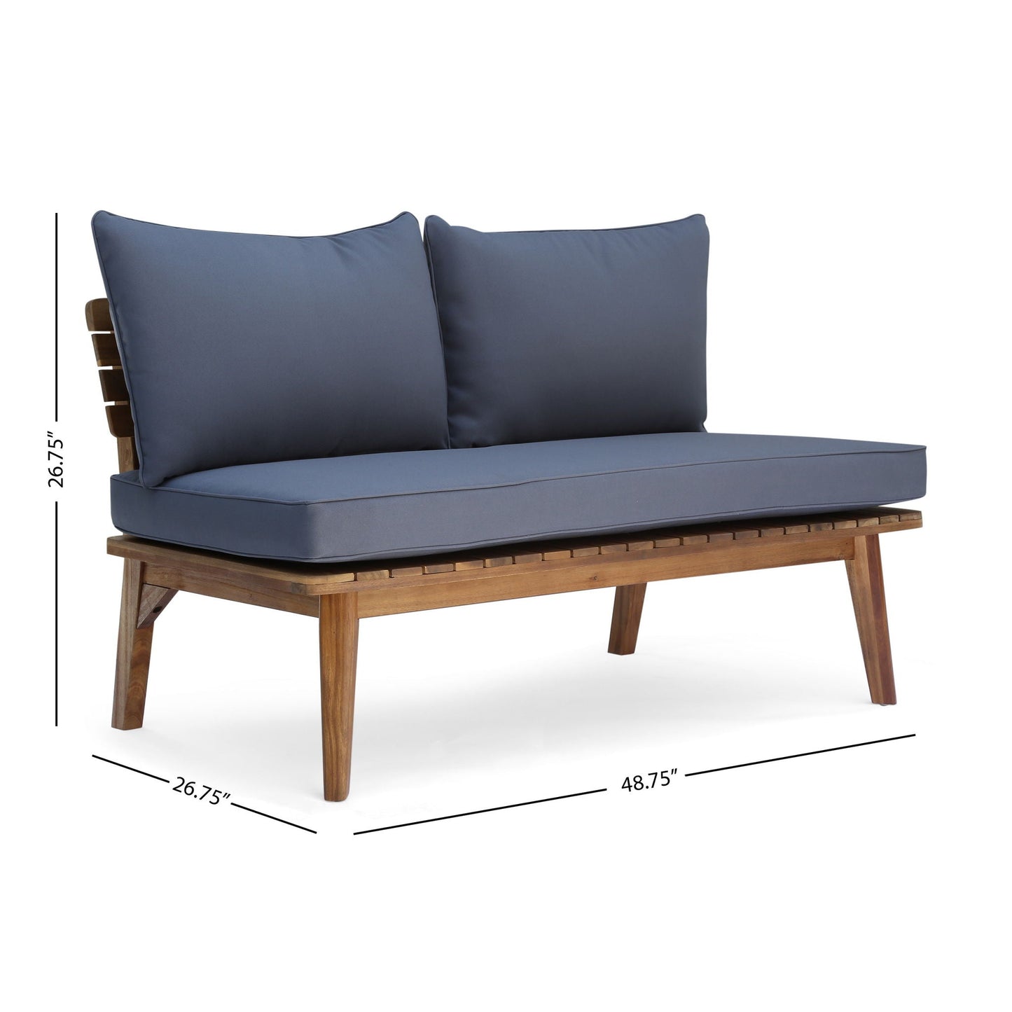 Balmoral Loveseat - Gray