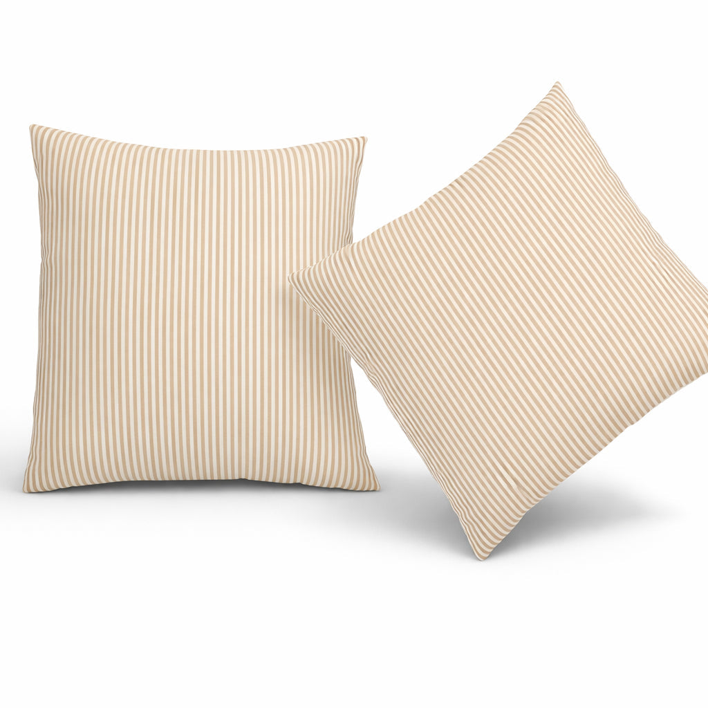 2 Pack Outdoor Throw Pillows, Waterproof & Fade-Resistant Patio Cushions (18x18)
