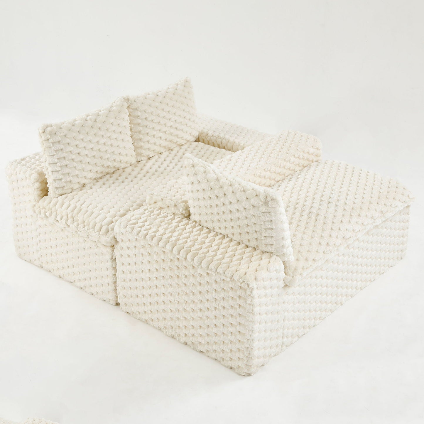 Multifunctional Sofa, Side-By-Side Or Facing Each Other