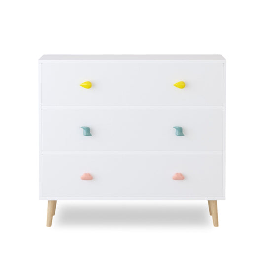3 Drawer Dresser Storage Cabinet With Anti-Tip Safety