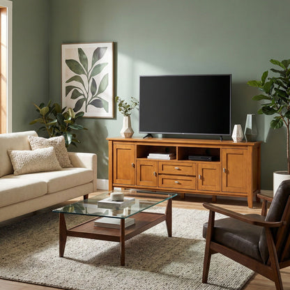Warm Shaker - TV Media Stand, Handcrafted