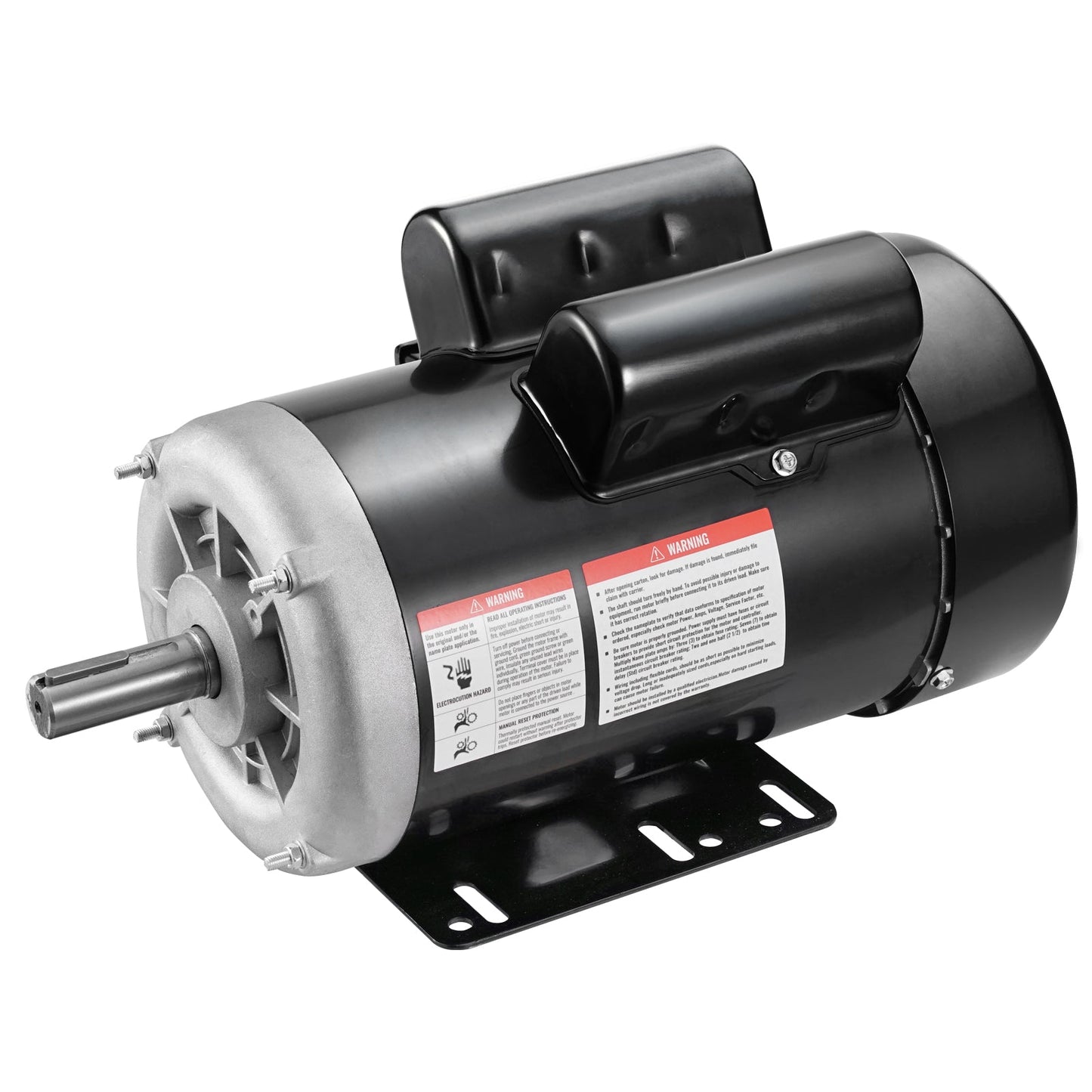 2HP Electric Motor 1725 RPM AC 115V/230V with Dual Rotation