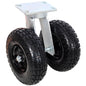 10 in Dual Air Wheels Swivel Caster, 660LBS Load Capacity
