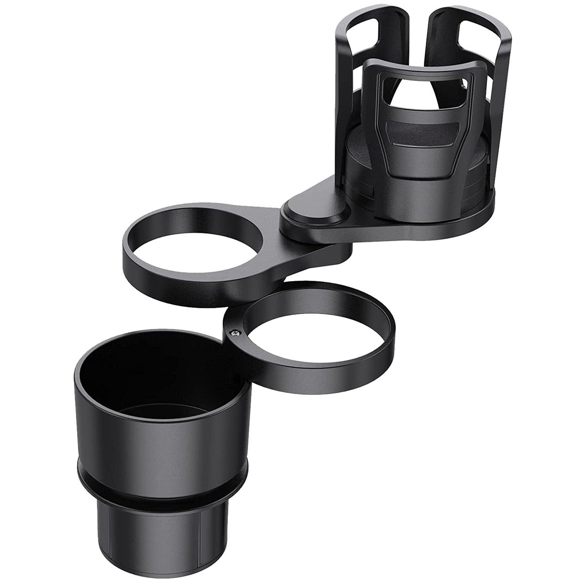 4 In 1 Car Cup Holder Expander Adapter Multifunctional Water Cup Mount Stand 360¡ Rotating Drink Bottle Organizer with Adjustable Base