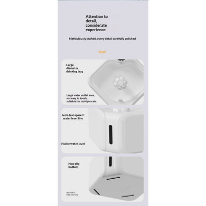 Automatic Circulating Filtered Pet Fountain