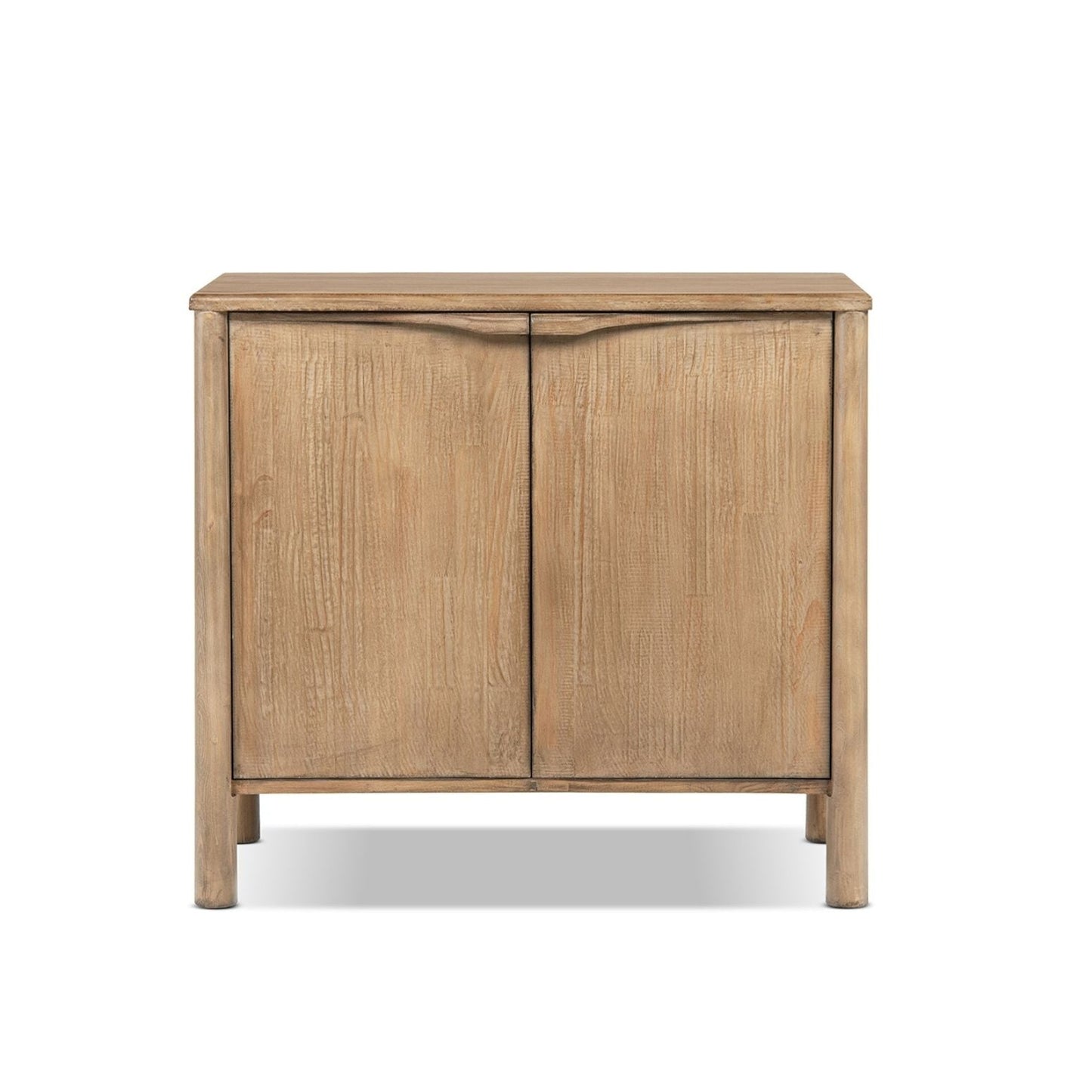 Nolan - 2 Door Accent Cabinet - Antique Brown