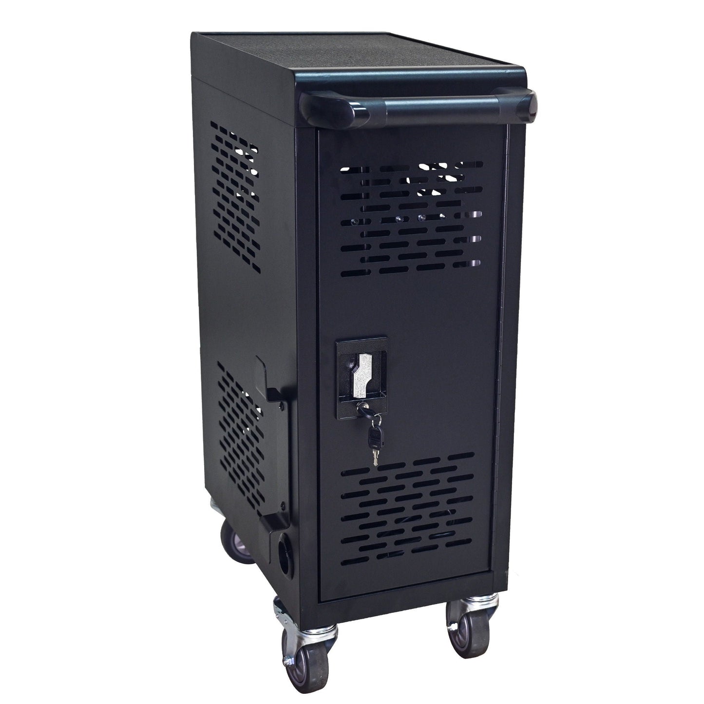 16 Bay Mobile School Charging Cart Station For book, Tablet And Laptop Computer With Power Strip Included