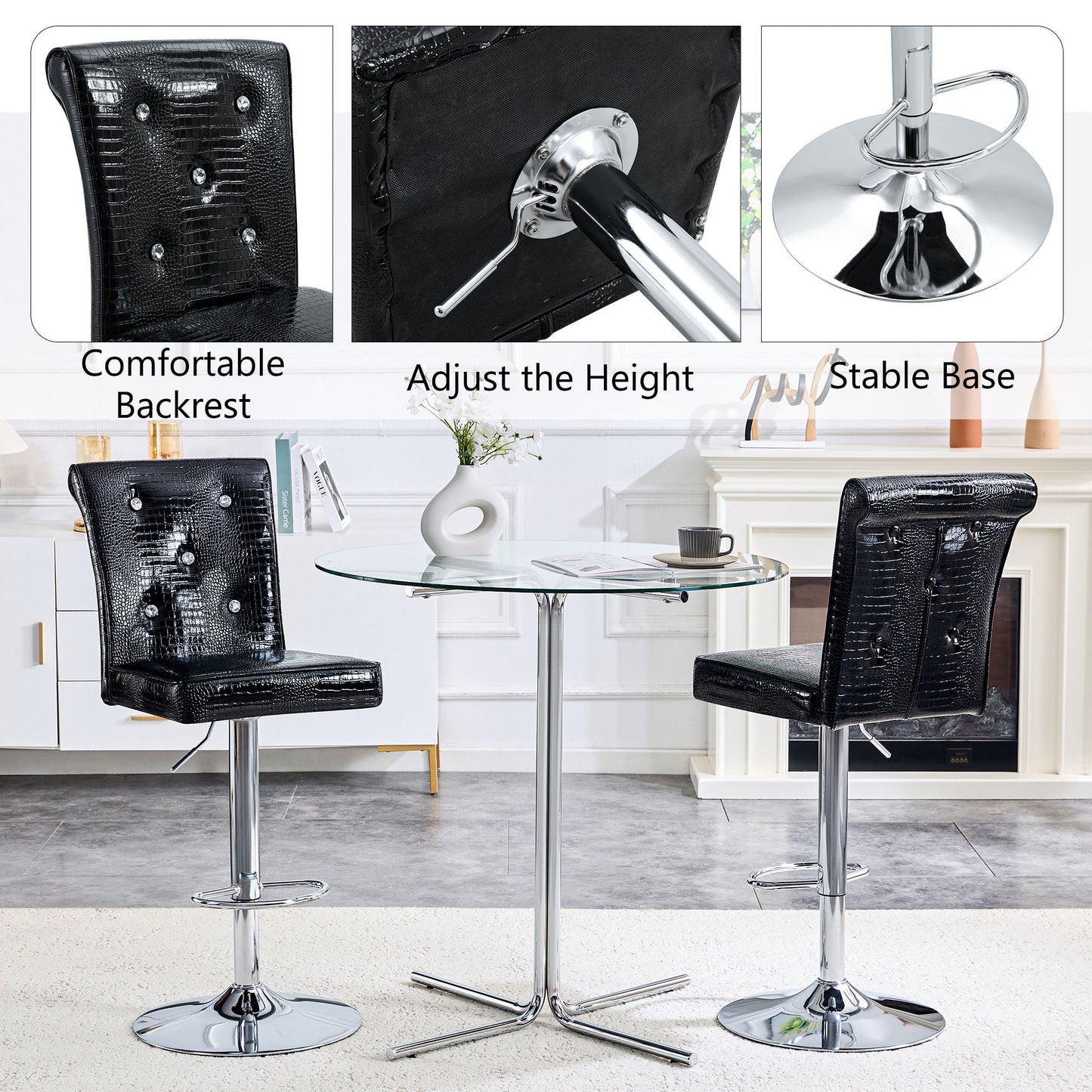 Lift Chairs For Dining Room Seating (Set of 2)