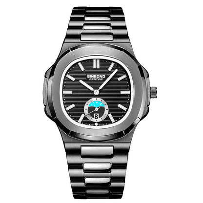 New Retro Steel Belt Quartz Watch Waterproof Leisure All-match