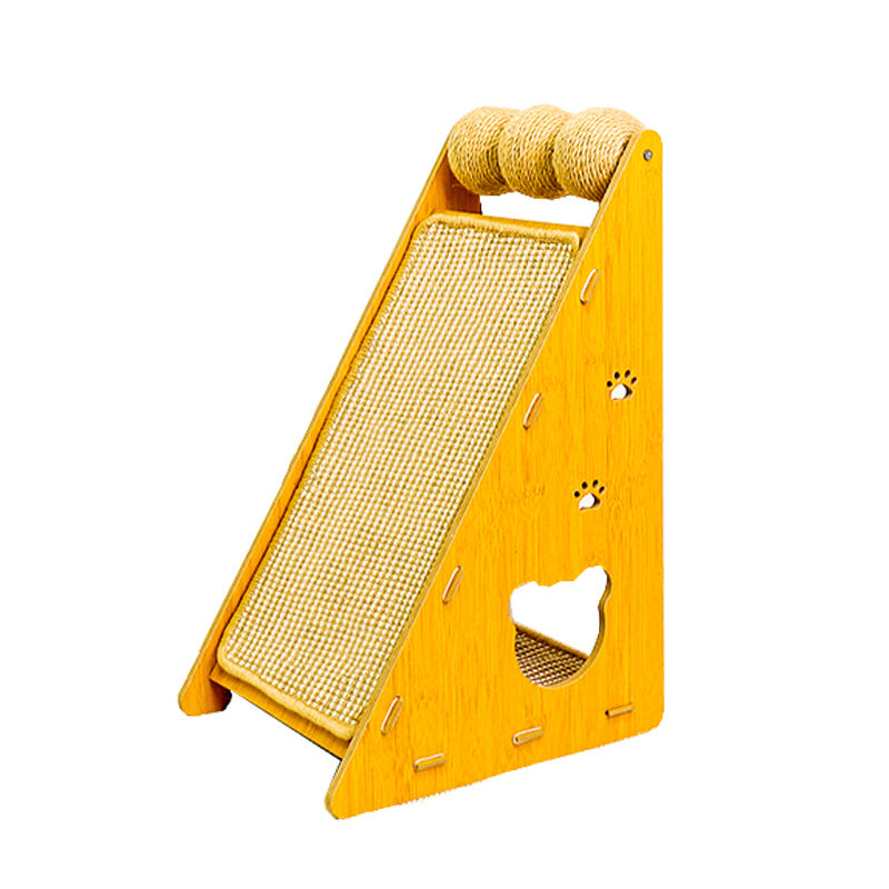 Wear-resistant Sisal Cat Scratcher Bed, Anti-shedding & Furniture Protection