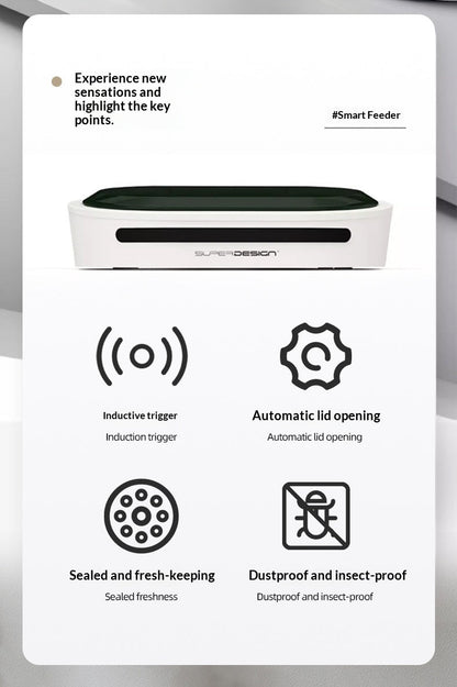 Sensor-Activated Smart Automatic Cat Feeder