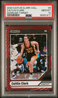 Graded 2024 Panini Caitlin Clark Collection Caitlin Clark #8 Donruss Target Rookie RC Basketball Card PSA 10 Gem Mint