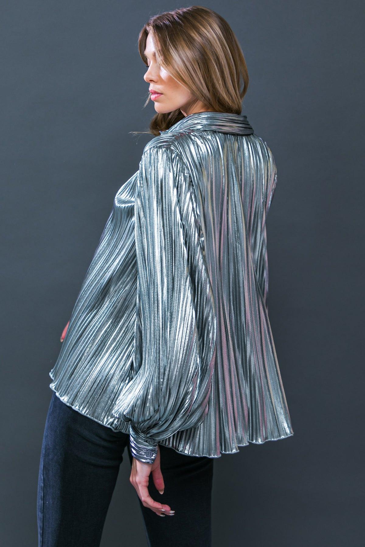 RUNWAY TREND FOILED TOP