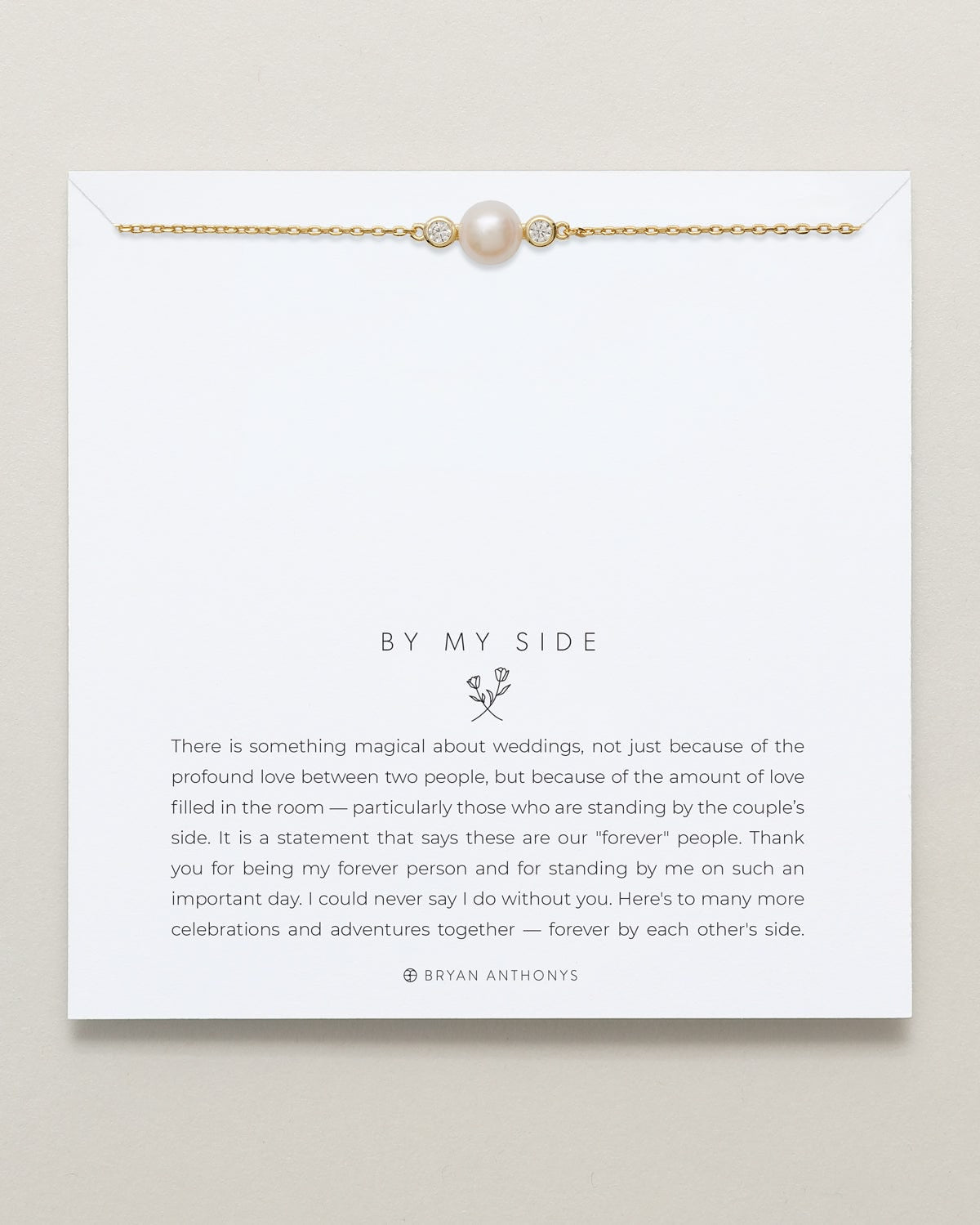 By My Side Pearl Bracelet