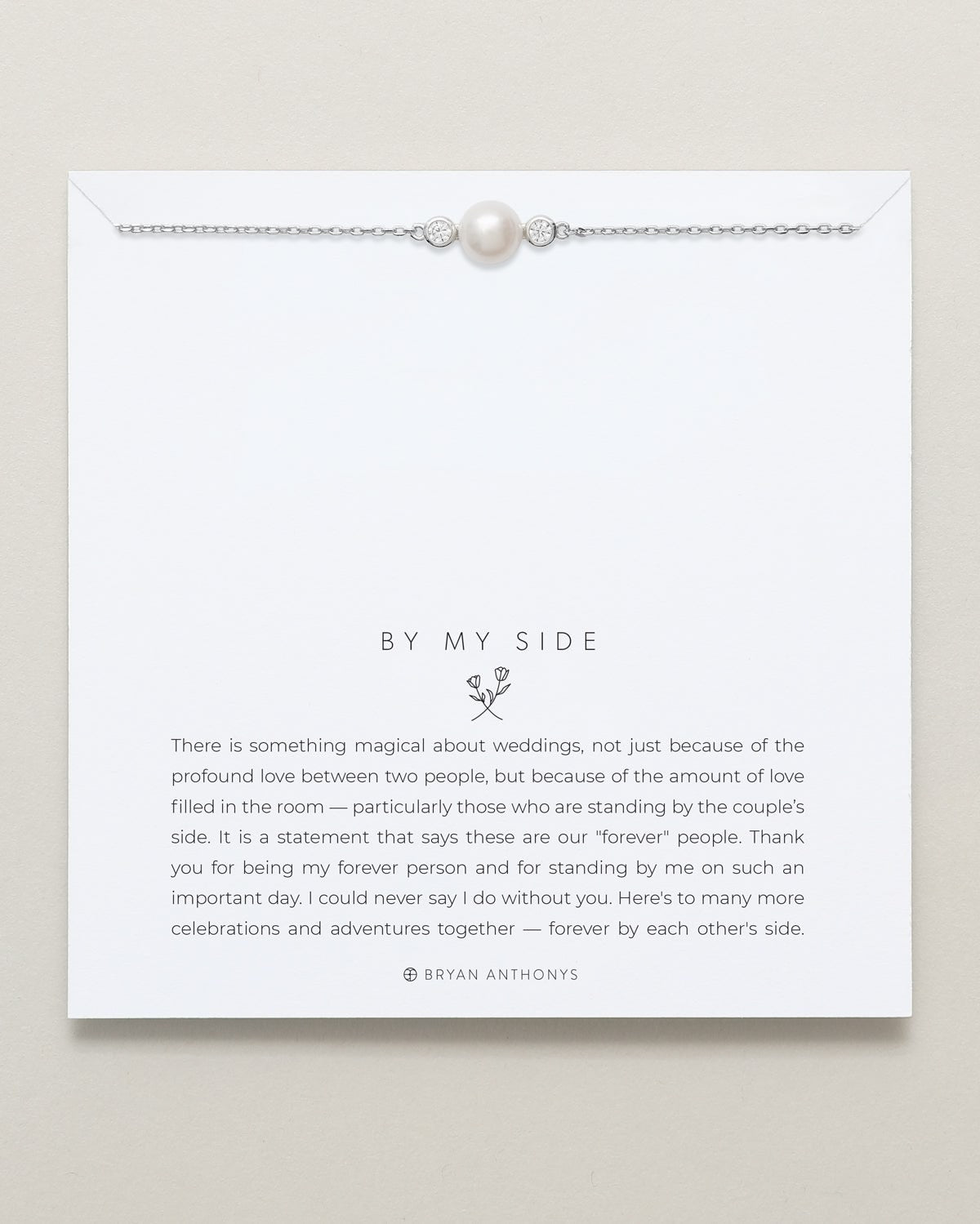 By My Side Pearl Bracelet