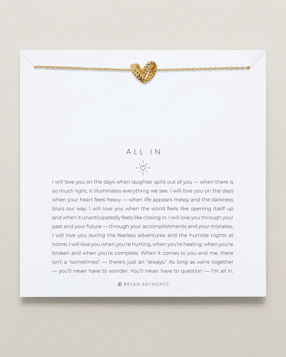 All In Bracelet