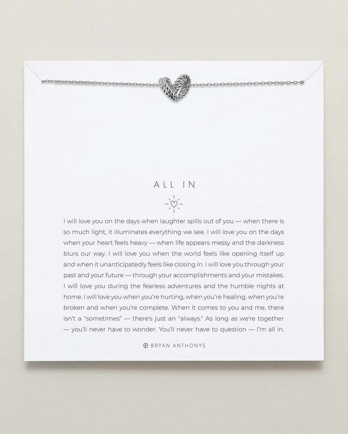 All In Bracelet