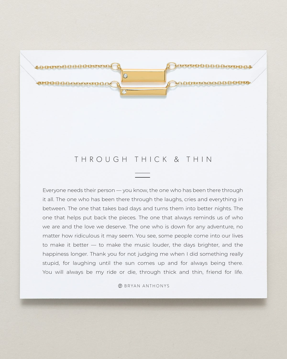 Through Thick & Thin Bracelet Set