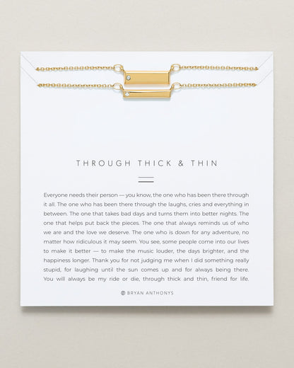 Through Thick & Thin Bracelet Set