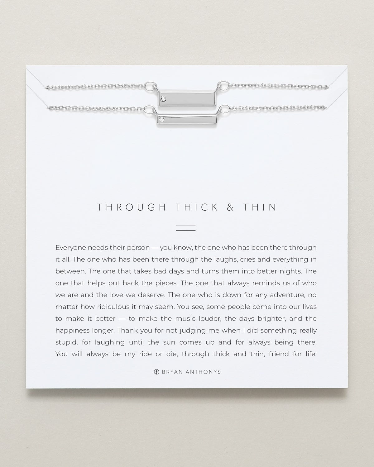 Through Thick & Thin Bracelet Set