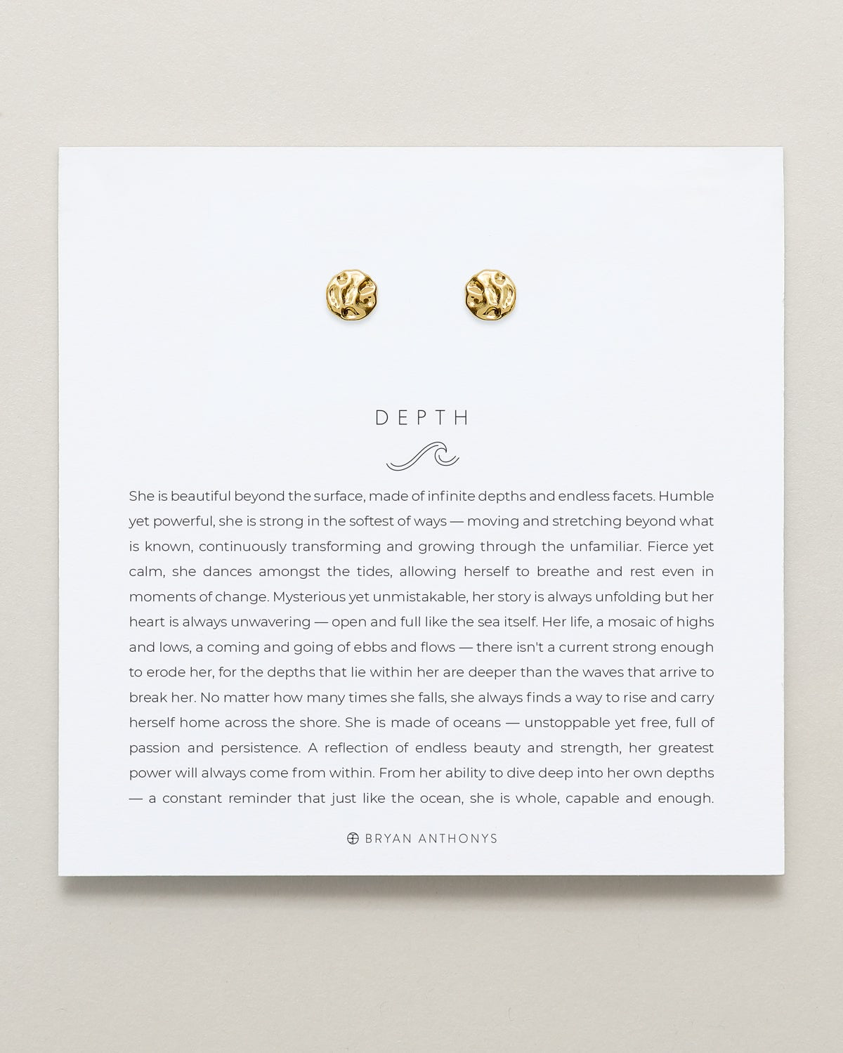 Depth Stud Earrings