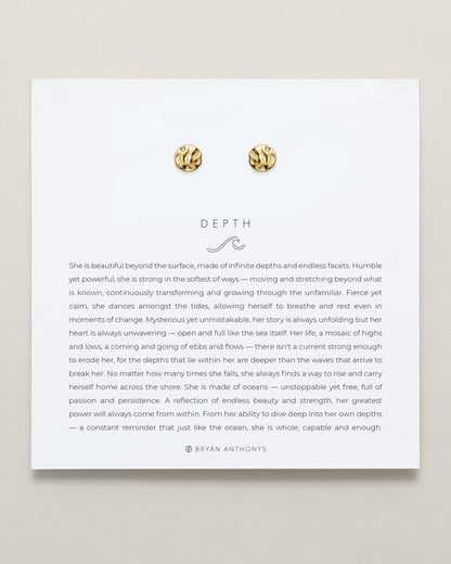 Depth Stud Earrings