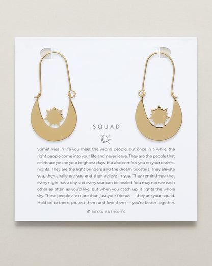 Squad Hoop Earrings
