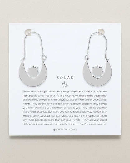 Squad Hoop Earrings