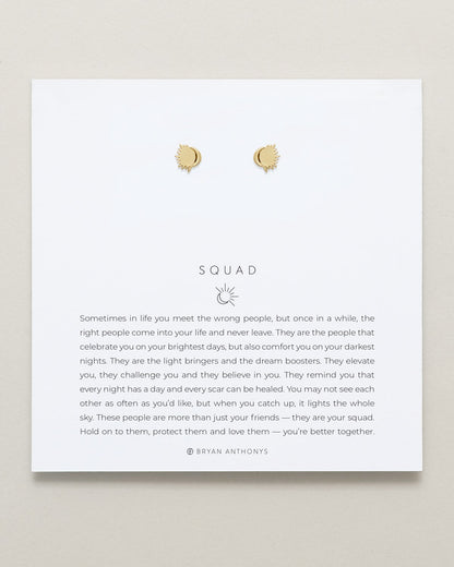 Squad Icon Stud Earrings