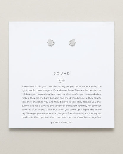Squad Icon Stud Earrings