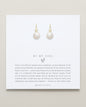 By My Side Pearl Drop Earrings