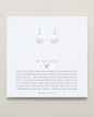 By My Side Pearl Drop Earrings