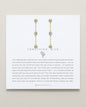 Something Blue Linear Earrings