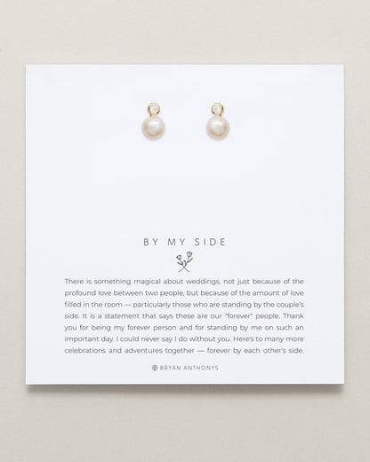 By My Side Pearl Studs