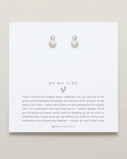 By My Side Pearl Studs