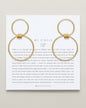 My Circle Statement Earrings
